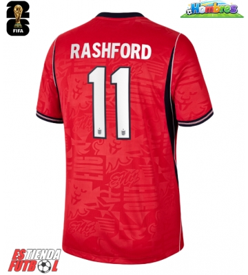 Inglaterra Marcus Rashford #11 Segunda Equipación Mundial 2026 Manga Corta